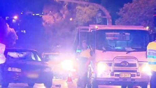 Traffic was brought to a standstill following the incident. (9NEWS)