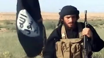 A 2012 Youtube still purportedly showing Abu Mohamed al-Adnani. (AFP)