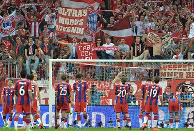 The Bundesliga comes in second with a an average attendance of 43,500 in 2013/14.
