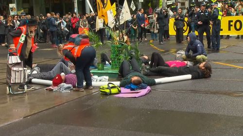 Climate activists are causing more traffic and commuter chaos today in major cities across Australia.