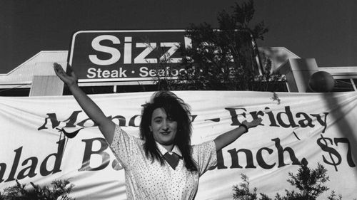 Sizzlers, like this one at Warilla, were popular in Australia in the 1990s.