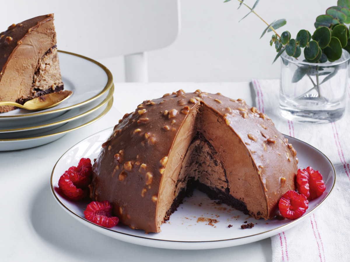 Baking: Giant Ferrero Rocher sweets and cake