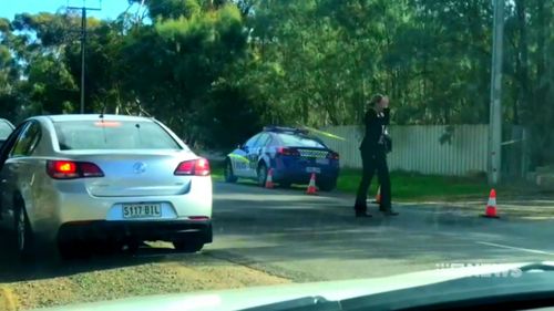 The man is believed to have been bashed. Picture: 9NEWS