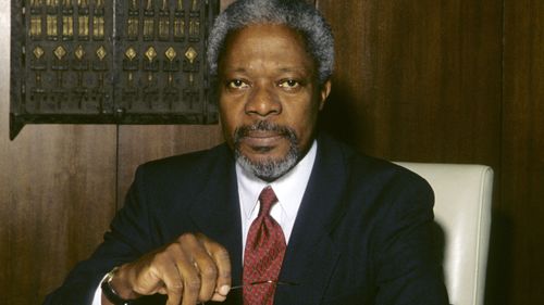 Kofi Annan and the UN shared the 2001 Nobel Peace Prize.