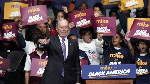 Michael Bloomberg is making a direct appeal to black voters, despite his policy history.