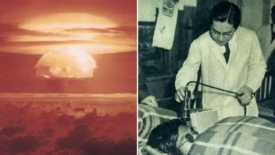 Les États-Unis ont testé leur arme thermonucléaire de 15 mégatonnes Castle Bravo sur l'atoll de Bikini le 1er mars 1954.