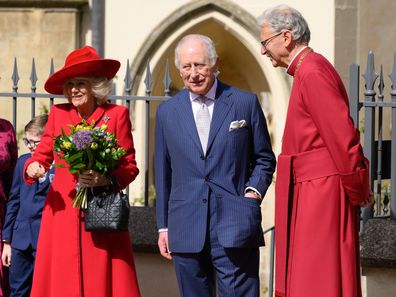 Easter service of King Charles III and Queen Camilla.