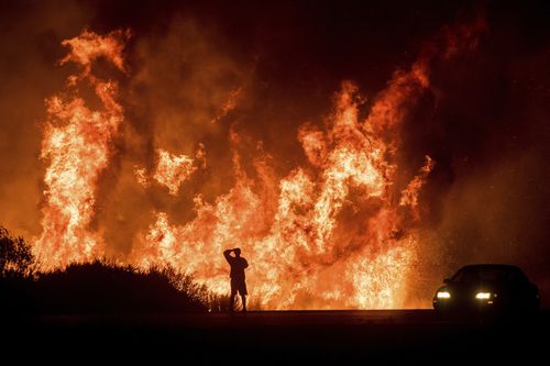 The wildfires burned through a large land mass in December. (AAP)