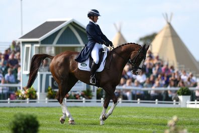 Zara Tindall equestrian event