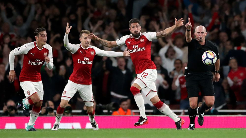 Late goal gives Arsenal EPL thriller win