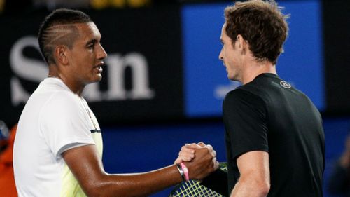 Nick Kyrgios knocked out of Australian Open by Andy Murray