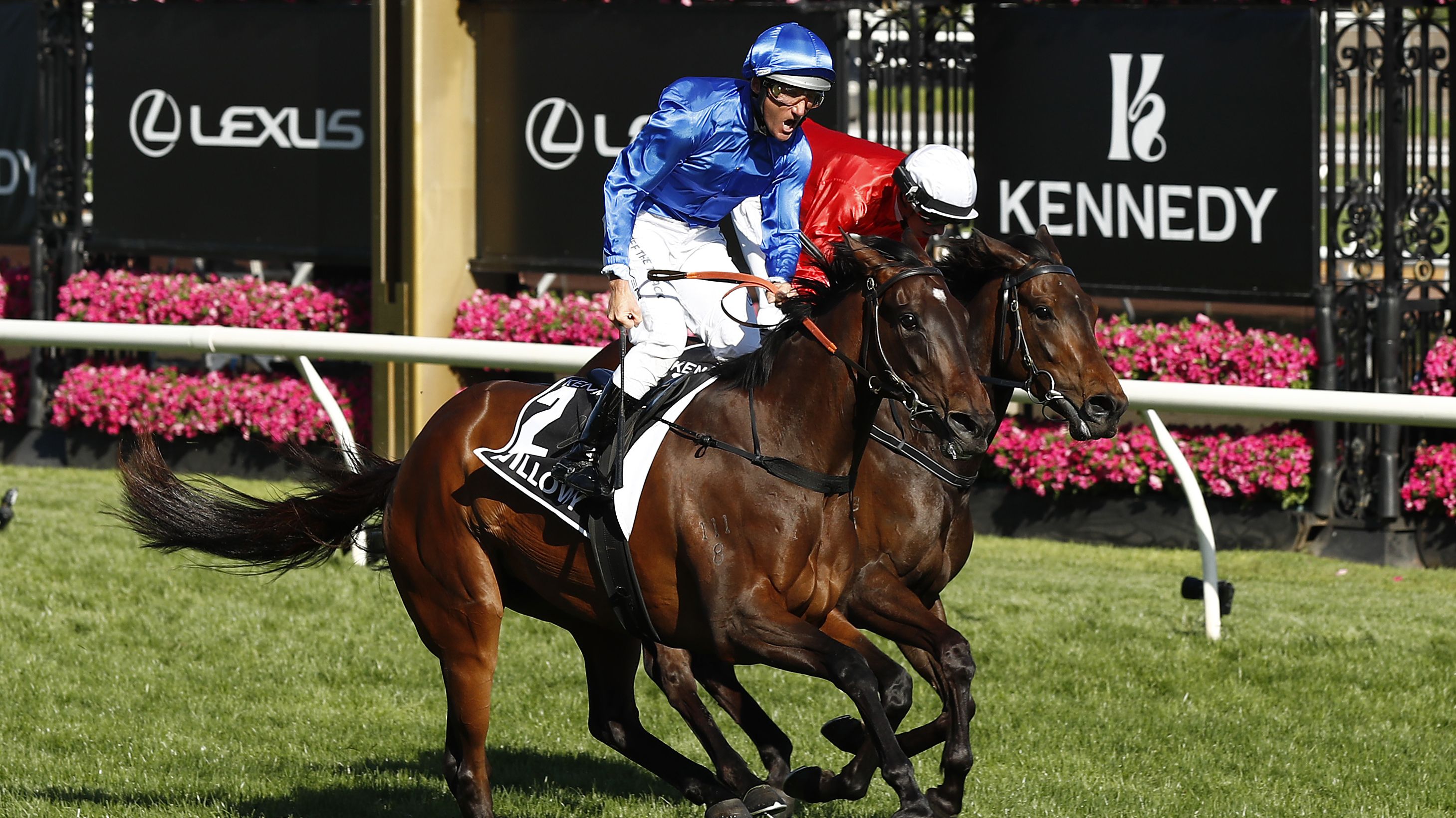 Australia's favourite jockey, Damien Oliver, reaches incredible record with another Oaks win