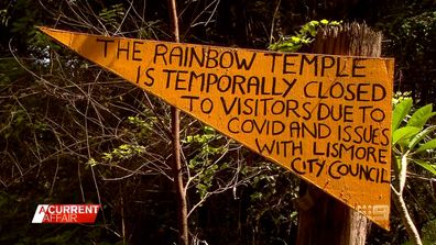 The Lismore City Council said the Rainbow Temple had to go otherwise it would need to be torn down to its foundations.