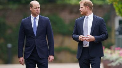 Harry and William olive branch