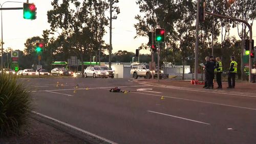 Drivers are urged to avoid the area as traffic is already congested. Image: 9News