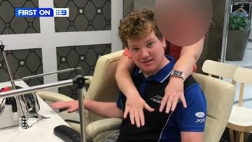A young man stabbed to death in Melbourne&#x27;s north has been hailed a hero for saving his mum&#x27;s life during an alleged knife attack.