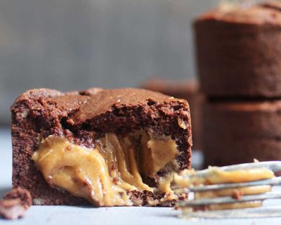 Recipe: <a href="http://kitchen.nine.com.au/2017/03/02/11/35/healthy-caramel-explosion-brownies" target="_top">Healthy caramel explosion brownies</a>