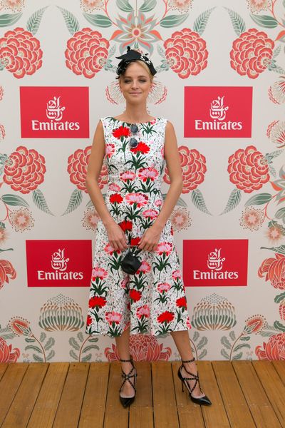 <p>Hit: Another blogger scoring major hits is Nadia Fairfax in this Erdem dress which has the same appeal as Sylvia Jeffreys' Peter Pilotto number. Loving the Dolce &amp; Gabbana headpiece.</p>
<p>Miss: The Valentino rockstud heels fall out of harmony with this ensemble.</p>
