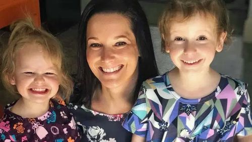 Shanann Watts pictured with her daughters Celeste and Bella. (Photo: Facebook)