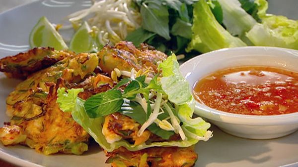 Hanoi prawn cakes