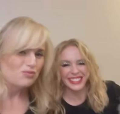 Rebel Wilson and Kylie Minogue