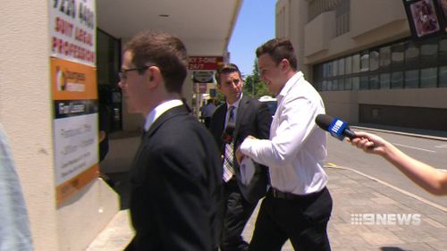 Dylan Thomas has been handed a suspended sentence for coward punching two men. (9NEWS)