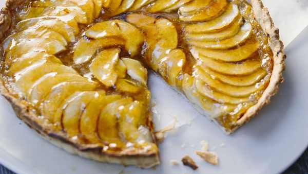 Margaret Fulton's French apple tart