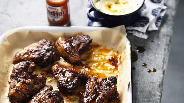 Hayden Quinn's rum and Coke wings