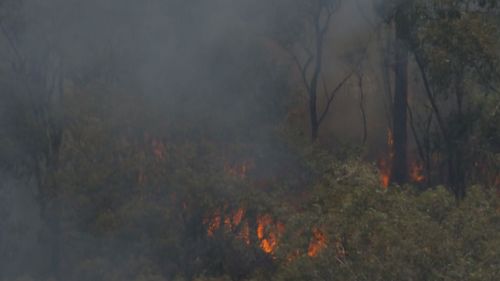 Bushfires burn in Chetwynd, Connewirricoo, Kadnook