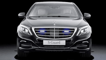 Mercedes-Benz is supplying the armoured vehicles for the G20. 