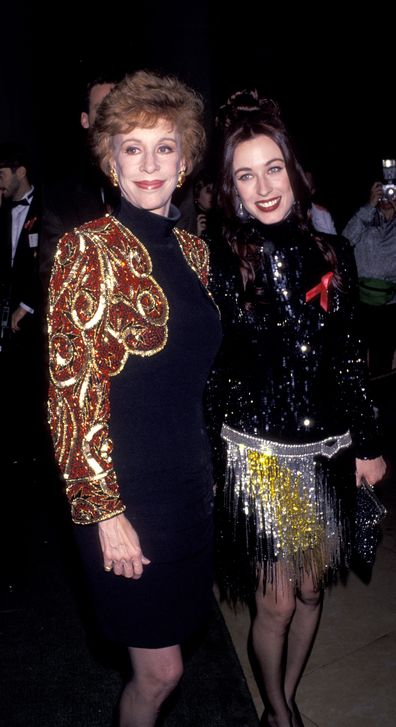 Carol Burnett, Erin Hamilton, Golden Globe Awards, Beverly Hilton Hotel, 1993