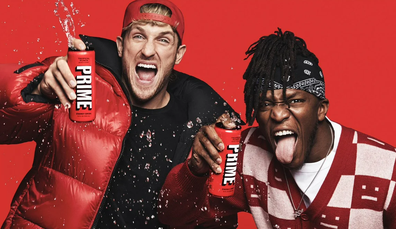 prime energy drink by logan paul and KSI