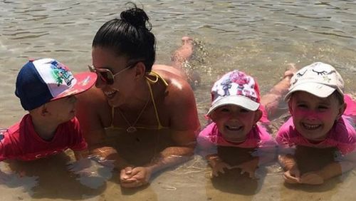 Hannah Clarke and her three children