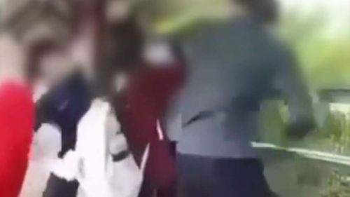 Schoolboy hospitalised after train station attack in Sydney.