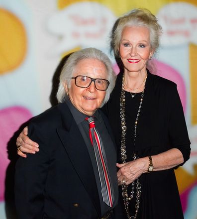 Arte Johnson and wife Gisela attend Still Laugh-In: A Toast to George Schlatter in 2013