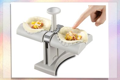 Home Dumpling Maker Press Type Automatic Dumpling Machine