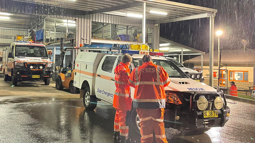 NSW SES volunteers along with ADF troops concluded their door knocking of North and South Lismore early this morning