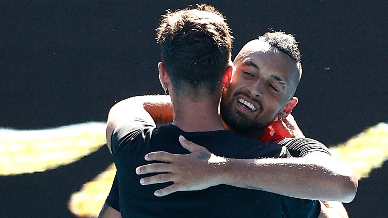 Special Ks overcome Nick Kyrgios meltdown to advance to Australian Open doubles final