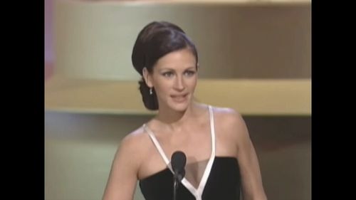 Julia Roberts made one of the longest Oscars acceptance speeches in history.