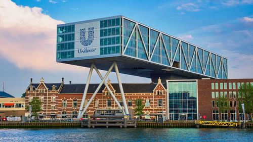 The Unilever headquarters in Rotterdam.