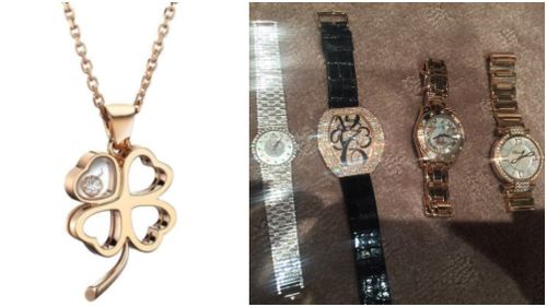 The stolen jewellery is worth more than $2 million. (Victoria Police)