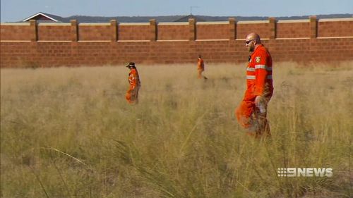 SES crews are participating in the search. (9NEWS)