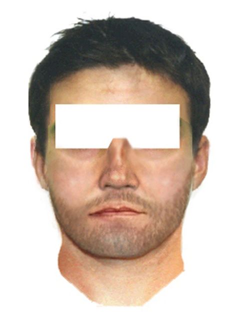 Police have released this facial composite of the woman's attacker.