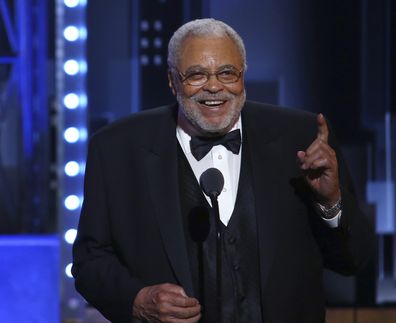 James Earl Jones accepts the special Tony award for Lifetime Achievement in the Theatre at the 71st annual Tony Awards on June 11, 2017, in New York. 