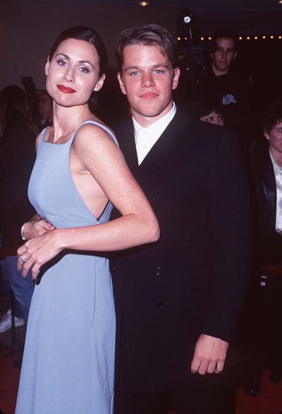 Matt Damon and Minnie Drive: 1997
