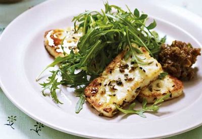 <a href="http://kitchen.nine.com.au/2016/05/04/15/25/anjum-anands-spicecrusted-halloumi-with-fig-and-pistachio-chutney" target="_top">Anjum's spice-crusted haloumi with fig and pistachio chutney<br />
<br />
</a>