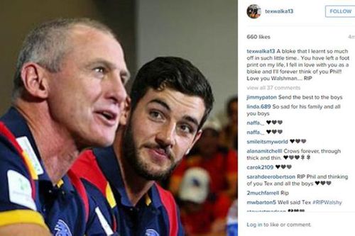 Adelaide players post touching tributes to murdered coach Phil Walsh