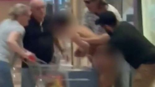 Serious questions are being asked about security's response at Adelaide's Marion Shopping Center to the rampage of a naked 18-year-old.