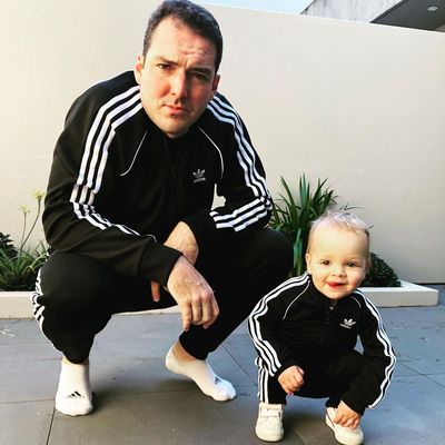 Peter Stefanovic and son Oscar