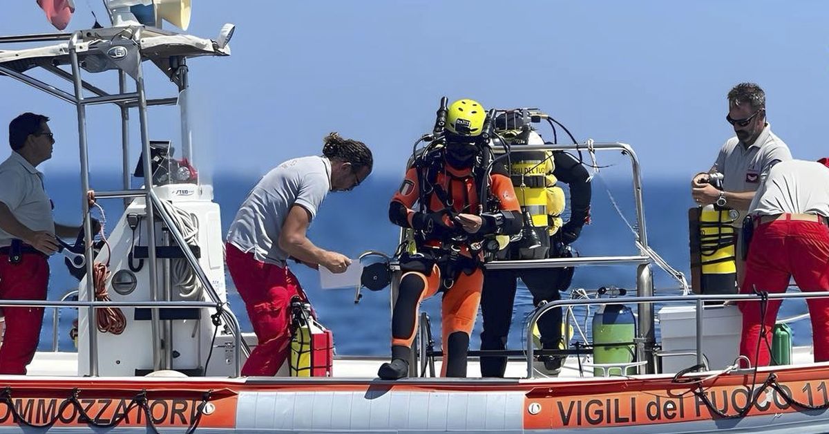 L’ultimo corpo è stato recuperato dallo yacht di lusso affondato al largo della Sicilia